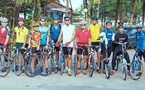 singapore cyclists raise S$50,000 for aids fund