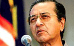 mahathir threatens to ban gay UK ministers