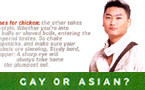 'gay or asian?' fashion spoof angers activists