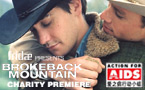 brokeback mountain AfA charity premiere, feb 8