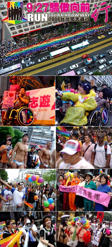 Taipei LGBTs march proud and loud in Asia's largest gay parade