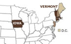 Vermont legalises same-sex marriage