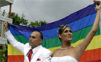 Gay man weds transsexual woman in Cuba = Gay marriage?