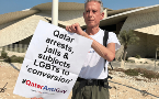 LGBTQ activist Peter Tatchell arrested in Qatar for protest ahead of World Cup